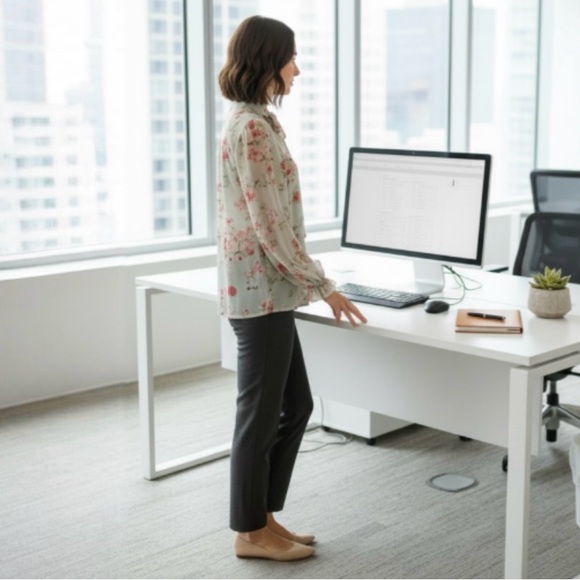 OLM Mint Green Floral Ruffle Trim Tie Neck Blouse
Size Large - Picture 4 of 15